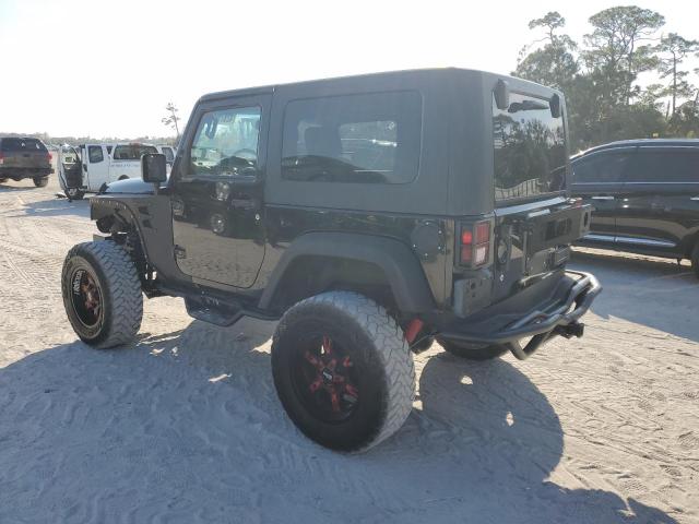 1J4FA24137L232133 - 2007 JEEP WRANGLER X BLACK photo 2