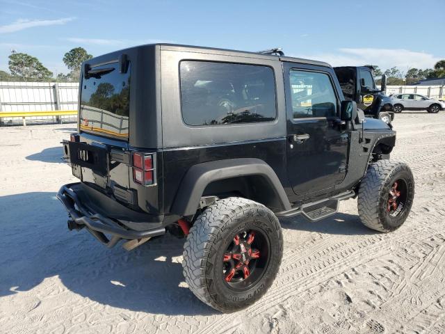 1J4FA24137L232133 - 2007 JEEP WRANGLER X BLACK photo 3