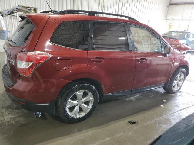 JF2SJAHC4EH470486 - 2014 SUBARU FORESTER 2.5I LIMITED BURGUNDY photo 3