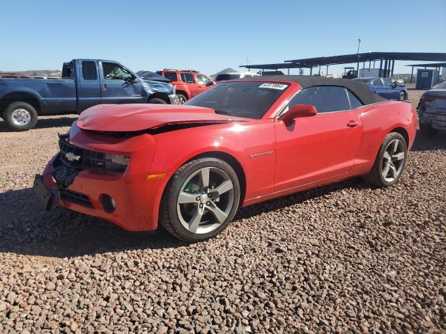 2G1FC3D37C9107170 - 2012 CHEVROLET CAMARO LT RED photo 1