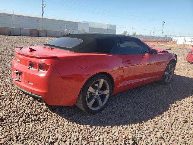 2G1FC3D37C9107170 - 2012 CHEVROLET CAMARO LT RED photo 3