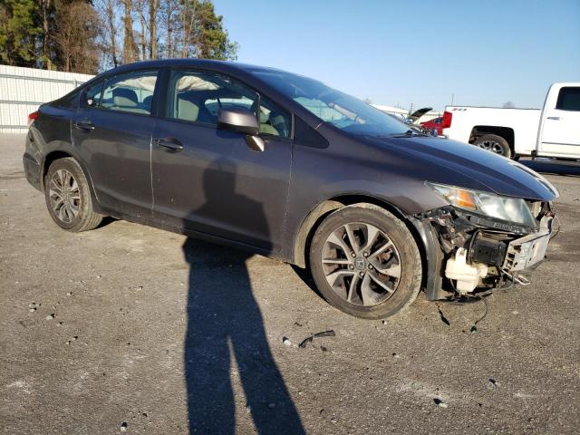 2HGFB2F98DH501579 - 2013 HONDA CIVIC EXL GRAY photo 4