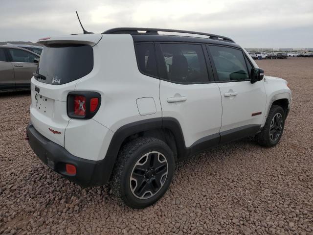 ZACCJBCB1HPF53815 - 2017 JEEP RENEGADE TRAILHAWK WHITE photo 3