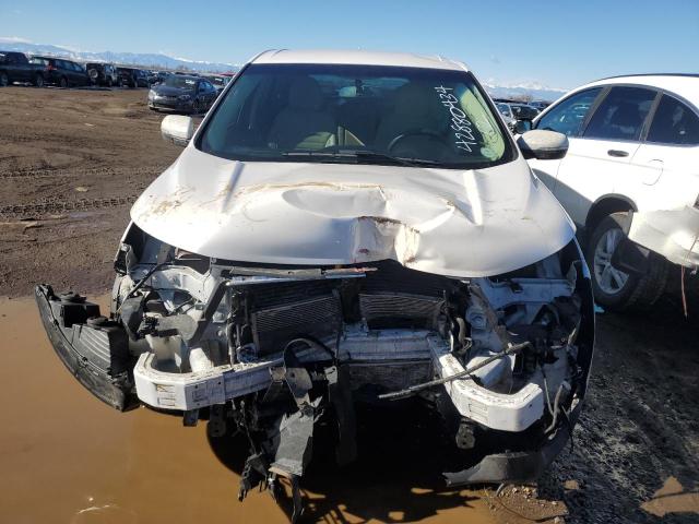 2FMPK4J8XHBC55054 - 2017 FORD EDGE SEL WHITE photo 5