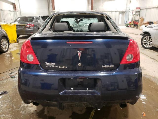 1G2ZM577894123227 - 2009 PONTIAC G6 GXP BLUE photo 6