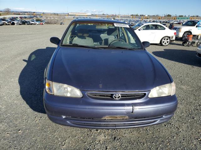 1NXBR12E9YZ338011 - 2000 TOYOTA COROLLA VE BLUE photo 5