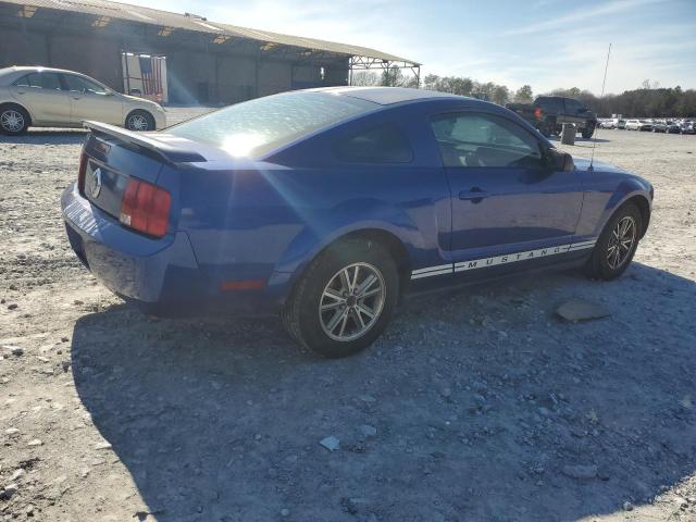 1ZVFT80N055218216 - 2005 FORD MUSTANG BLUE photo 3