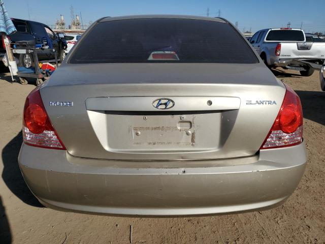 KMHDN46D46U361958 - 2006 HYUNDAI ELANTRA GLS TAN photo 6