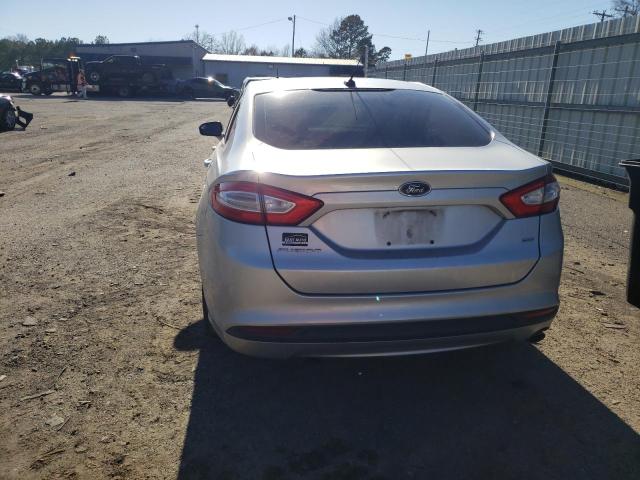 3FA6P0H78ER107267 - 2014 FORD FUSION SE SILVER photo 6