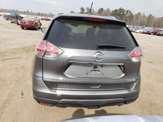 5N1AT2MV3GC757606 - 2016 NISSAN ROGUE S GRAY photo 6