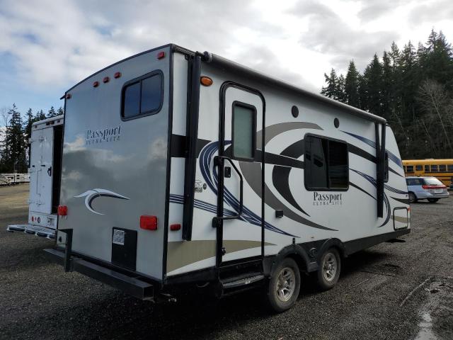 4YDT19528FX413192 - 2015 PASSPORT TRAVELTRLR BEIGE photo 4