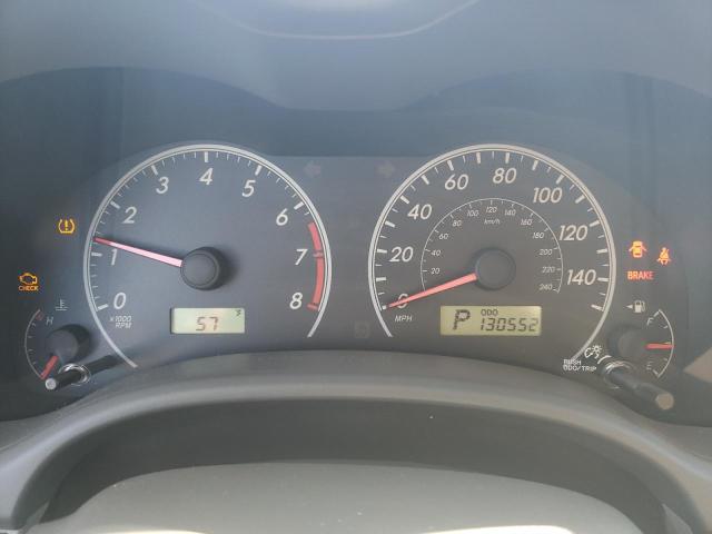 JTDBL40E599069293 - 2009 TOYOTA COROLLA BASE SILVER photo 9