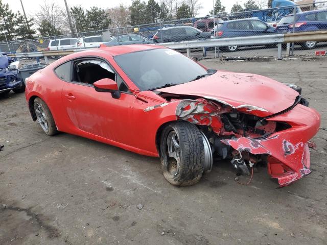 JF1ZNAA17G8701769 - 2016 TOYOTA SCION FR-S RED photo 4