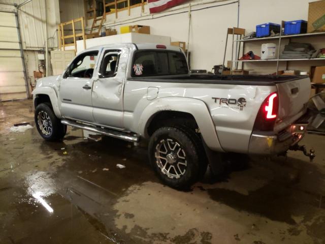 5TETU62N75Z001103 - 2005 TOYOTA TACOMA PRERUNNER ACCESS CAB SILVER photo 2