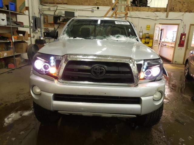 5TETU62N75Z001103 - 2005 TOYOTA TACOMA PRERUNNER ACCESS CAB SILVER photo 5