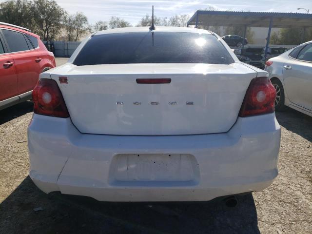 1B3BD1FB0BN593426 - 2011 DODGE AVENGER MAINSTREET WHITE photo 6