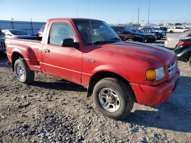 1FTYR10U73PA61844 - 2003 FORD RANGER RED photo 4