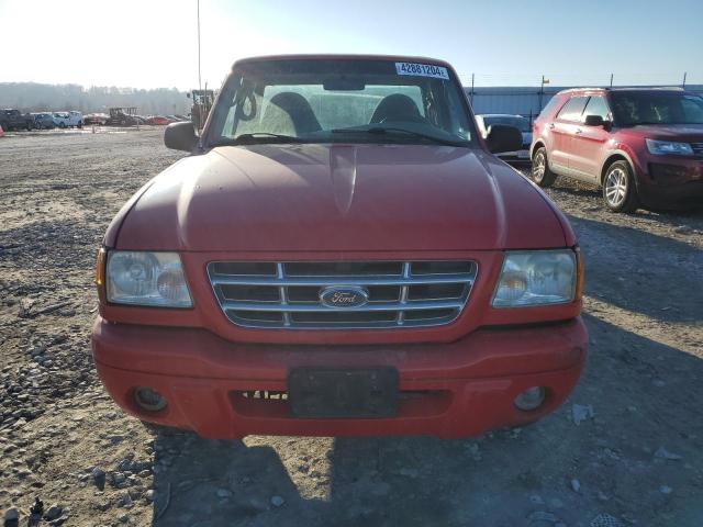 1FTYR10U73PA61844 - 2003 FORD RANGER RED photo 5