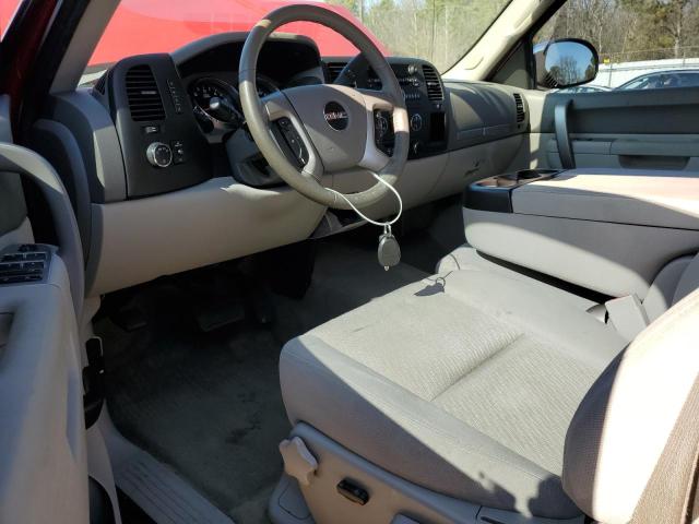 1GTSKVE36AZ142837 - 2010 GMC SIERRA K1500 SLE RED photo 8