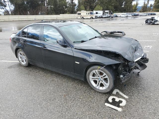 WBAVC53518FZ85397 - 2008 BMW 328I I SULEV BLACK photo 4