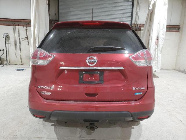 5N1AT2MM3FC757448 - 2015 NISSAN ROGUE S RED photo 6