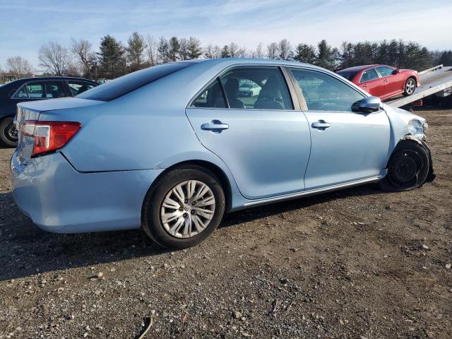 4T1BF1FK7CU587456 - 2012 TOYOTA CAMRY BASE BLUE photo 3