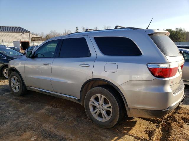 1C4RDJAG1DC565438 - 2013 DODGE DURANGO SXT SILVER photo 2