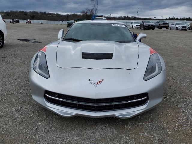 1G1YF2D79H5114395 - 2017 CHEVROLET CORVETTE STINGRAY 3LT SILVER photo 5