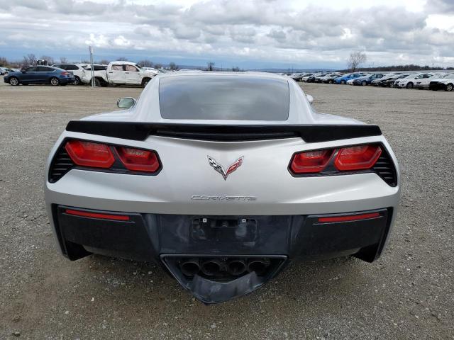 1G1YF2D79H5114395 - 2017 CHEVROLET CORVETTE STINGRAY 3LT SILVER photo 6