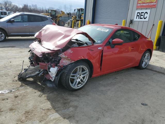 JF1ZNAA18F9707329 - 2015 TOYOTA SCION FR-S RED photo 1