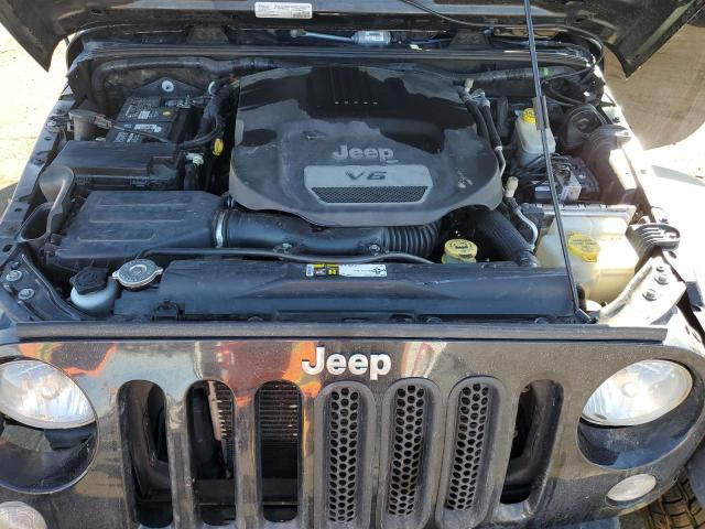 1C4BJWDG7GL132746 - 2016 JEEP WRANGLER U SPORT BLACK photo 11