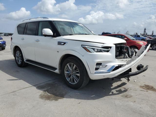 JN8AZ2ND4K9850234 - 2019 INFINITI QX80 LUXE WHITE photo 4