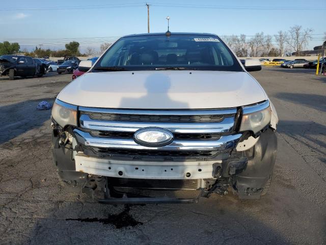 2FMDK3JC6BBB21523 - 2011 FORD EDGE SEL WHITE photo 5