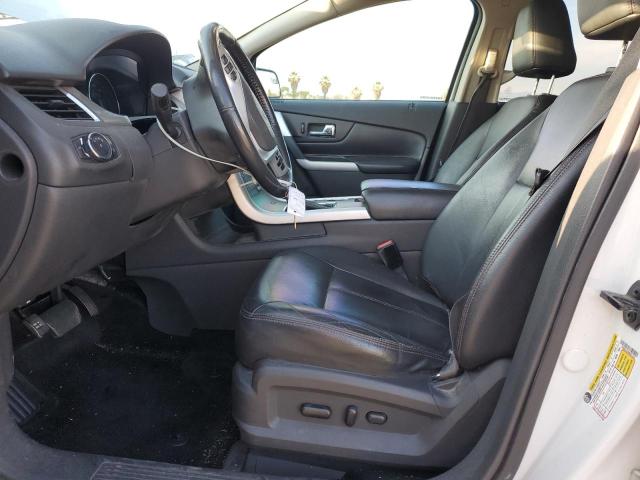 2FMDK3JC6BBB21523 - 2011 FORD EDGE SEL WHITE photo 7