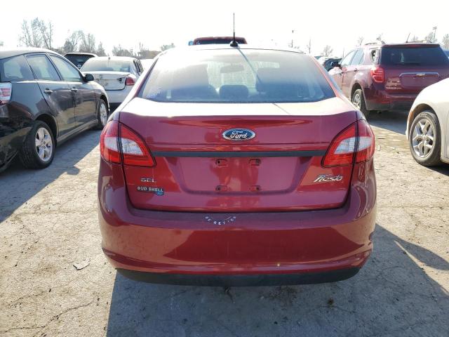 3FADP4CJ3BM217282 - 2011 FORD FIESTA SEL RED photo 6