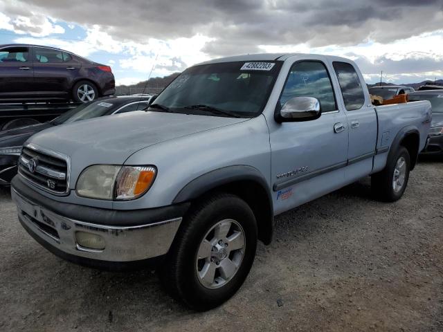 5TBBT4419YS087814 - 2000 TOYOTA TUNDRA ACCESS CAB SILVER photo 1