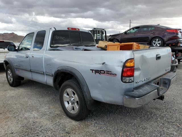 5TBBT4419YS087814 - 2000 TOYOTA TUNDRA ACCESS CAB SILVER photo 2