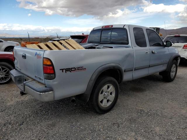 5TBBT4419YS087814 - 2000 TOYOTA TUNDRA ACCESS CAB 银色 照片 3