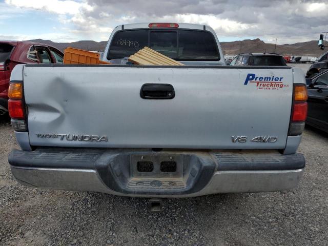 5TBBT4419YS087814 - 2000 TOYOTA TUNDRA ACCESS CAB 银色 照片 6