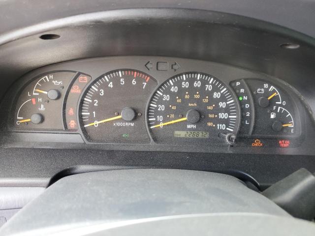 5TBBT4419YS087814 - 2000 TOYOTA TUNDRA ACCESS CAB 银色 照片 9