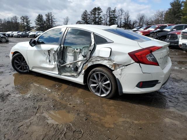 19XFC1F7XKE208845 - 2019 HONDA CIVIC EXL თეთრი ფოტო 2