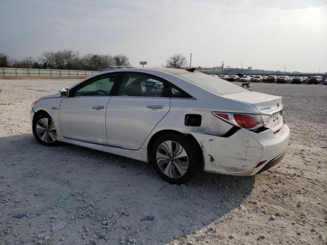 KMHEC4A4XDA066718 - 2013 HYUNDAI SONATA HYBRID WHITE photo 2