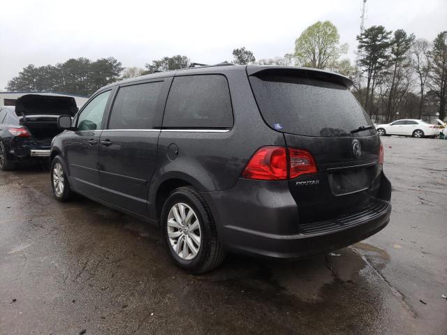 2C4RVABG9CR321473 - 2012 VOLKSWAGEN ROUTAN SE GRAY photo 2