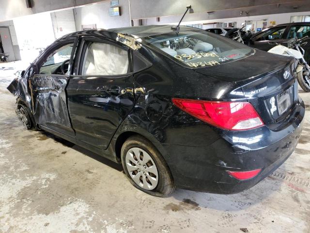 KMHCT4AE2GU994414 - 2016 HYUNDAI ACCENT SE BLACK photo 2