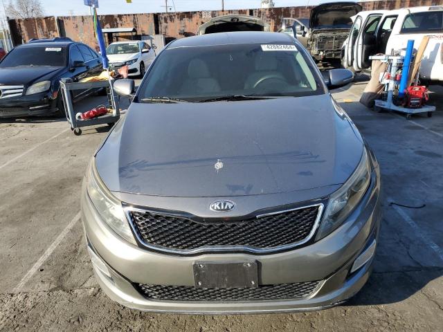 5XXGM4A73EG306475 - 2014 KIA OPTIMA LX GRAY photo 5