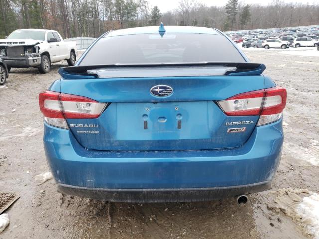 4S3GKAM61H3621190 - 2017 SUBARU IMPREZA SPORT BLUE photo 6