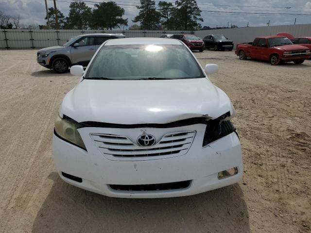 4T1BE46K87U569879 - 2007 TOYOTA CAMRY CE WHITE photo 5