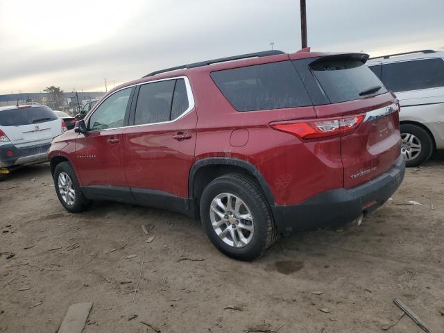 1GNEVGKW3MJ173620 - 2021 CHEVROLET TRAVERSE LT RED photo 2