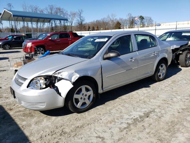 1G1AK58F587314596 - 2008 CHEVROLET COBALT LS SILVER photo 1