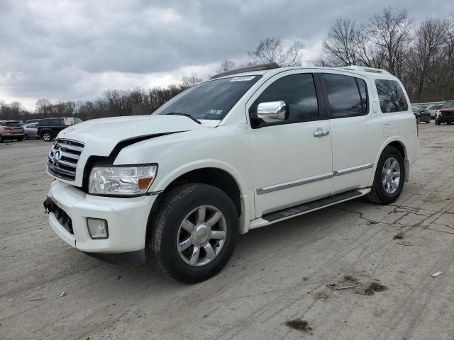 5N3AA08C15N804885 - 2005 INFINITI QX56 WHITE photo 1